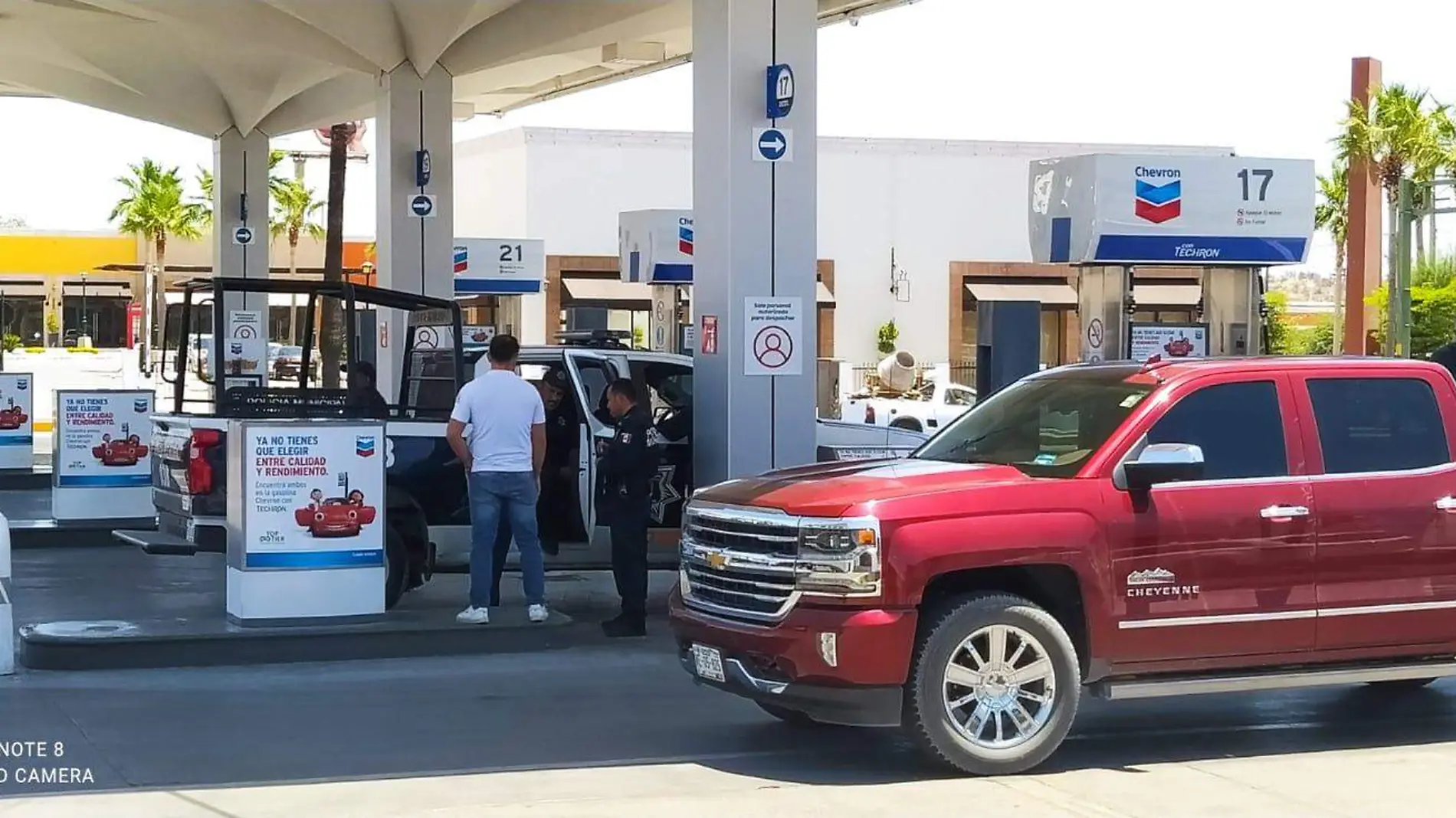 Gasolinera El Faro ubicada en Hermosillo